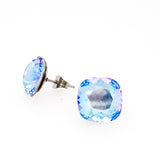 #CS52-Light Sapphire Shimmer Crystal Studs