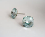 #CS22- Light Azore Crystal Studs